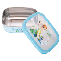 ظرف غذا داخل استيل طرح فروزن رنگ آبی برند خارجي