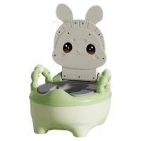 توالت آموزشی طرح خرگوش رنگ سبز خارجی