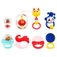 پک جغجغه طرح پاندا رنگ زرد - مشکی برند خارجي