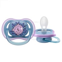 پستانک بادامی تکی الترا ایر 6 - 18 ماه طرح ماهی اونت Avent (بدون جعبه)