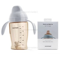 لیوان آبمیوه خوری 280 میل رنگ آبی هی اور شی Heorshe