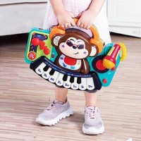 کيبورد موزیکال طرح ميمون هولی تویز Hola toys