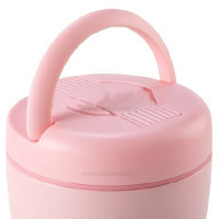 فلاسک غذا دو محفظه ای رنگ صورتی پینکا Pinkah
