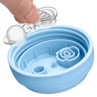 لیوان سوپاپ دار رنگ آبی چیکو  Chicco