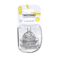 سرشیشه آنتی کولیک دو عددی +0 ماه سایز SX تویست شیک Twistshake