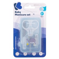 ست مانیکور طرح وال رنگ آبی کیکابو Kikkaboo