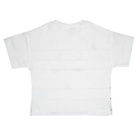 تیشرت شورت پسرانه طرح قایق رنگ قرمز Raboo