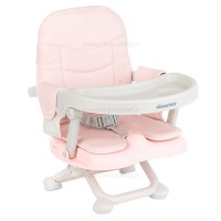 صندلی غذا پرتابل مدل PAPPO رنگ صورتی کیکابو KIKKABOO