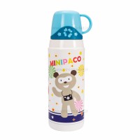 فلاسک آب کاوردار طرح خرس رنگ آبی پینکا Pinkah