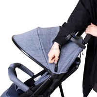 کالسکه چمدانی baobaohao مدل k2 رنگ طوسی