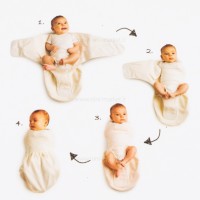 قنداق دورپيچ مخمل رنگ کرم دانالو Danaloo