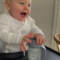 ليوان 360 درجه رنگ طوسی تویست شیک Twistshake