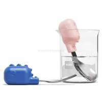 ست قاشق و چنگال رنگ آبي هی اور شی Heorshe