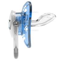 پستانک تکی طرح قلب رنگ سرمه ای 6-18 ماه دکتر براونز Drbrown (فاقد جعبه)