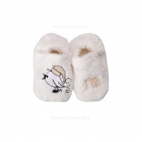 ست حوله 5 تیکه طرح خرس و جوجه رنگ کرمی مادرکر mothercare