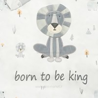 سرویس خواب 4 تیکه طرح شیر طوسی لیزا Lisa