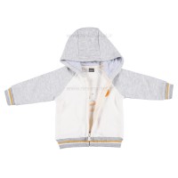 سه تیکه اسپرت طرح خرس رنگ طوسی-سفید ایندیگو Indigo