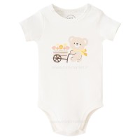 سه تیکه دخترانه طرح خرس رنگ گلبهی نیلی nili