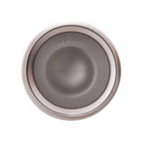 فلاسک آب استيل بنددار رنگ مشکی هلو دریم Hello dream