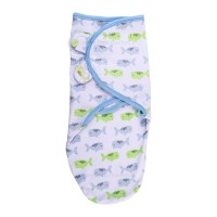 قنداق چسبی نوزاد طرح نهنگ بیبی فورلایف Baby4life