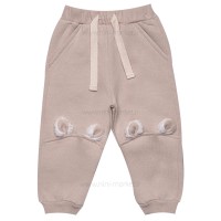 بلوز شلوار اسپرت طرح خرگوش رنگ شیری – کرم پاپو Papo