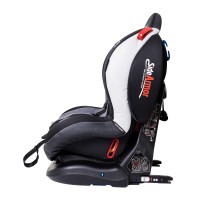 صندلی ماشین بی بی فور لایف baby4life مدل ایزو فیکس دار تاج دار رنگ مشکی،طوسی