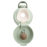 فلاسک آب رنگ کرم - سبز 330 میل Yes – water