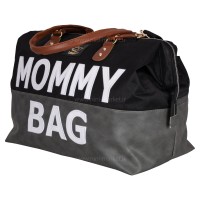 ساک لوازم طرح مامی بگ رنگ مشکی - طوسی یوناکو unaco