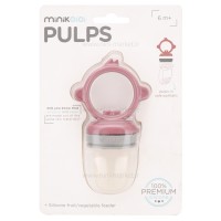 پستانک میوه خوری رنگ زرشکی مینیک اوی اوی Minik Oioi