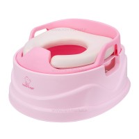 توالت آموزشی 3 کاره رنگ صورتی