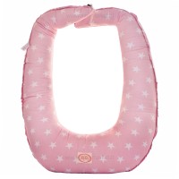 تشک گاردار آنتی رفلاکس 5 کاره طرح ستاره رنگ صورتی Isiz