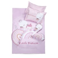 ست روتختی 6 تيکه طرح پرنسس رنگ صورتی کارترز Carters