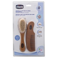 شانه و برس چوبي چيکو Chicco