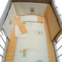 سرویس روتختی نوزاد 6 تکه طرح سگ ماماز پاپاز MAMAS & PAPAS