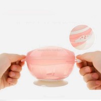 کاسه بادکش دار رنگ صورتی بیبی سیل Babisil