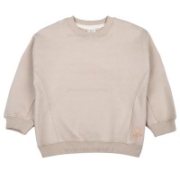 بلوز شلوار دخترانه طرح گل لاله رنگ کرم برند رابو Raboo