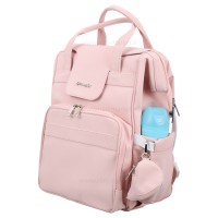 ساک لوازم کوله ای مدل براوو خاوياری رنگ صورتي Qz