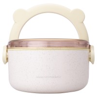 ظرف غذا گیاهی طرح خرسی رنگ سبز برند خارجی