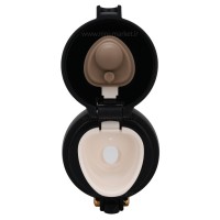 فلاسک آب رنگ مشکی ۴۶۰ میل yes water