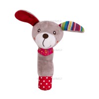 جغجغه پولیشی طرح سگ طوسی برند Bbsky