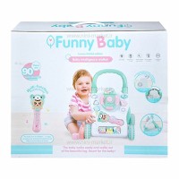 واکر موزيکال رنگ سفيد سبز فانی بیبی Funny baby