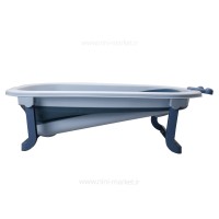 وان حمام تاشو طرح تاج دار رنگ آبی خارجی