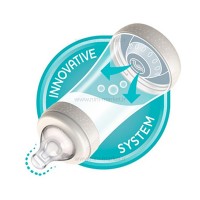 شیشه شیر پرفکت 150 میل 0+ ماه رنگ صورتی چیکو Chicco