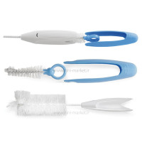 شیشه شور فرچه ای اصل رنگ آبی چیکو Chicco