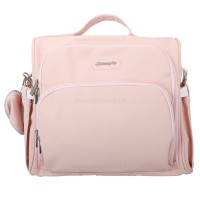 ساک لوازم کوله ای مدل اسپشيال خاوياری رنگ صورتی Qz