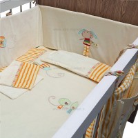 سرویس روتختی نوزاد 6 تکه طرح سگ ماماز پاپاز MAMAS & PAPAS