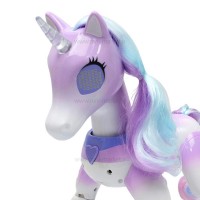 ربات اسب پونی سنسوری شارژی کنترلی کد ۸۰۸ رنگ بنفش Kailun Toys