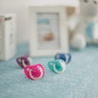 پستانک تکی 0 - 6 ماه ارتودنسی شب تاب طرح ستاره سرخابی سواوینکس Suavinex (بدون جعبه)