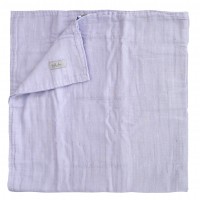 دورپیچ نخی دو لایه طرح پرنده رنگ آبی کیکابو