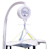 آویز تخت موزیکال طرح خرس آبی بی بی فورلایف BABY4LIFE